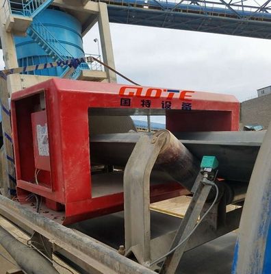 PLC-gesteuerte industrielle Förderbandmetalldetektor für Holz und Zement im Kohlebergbau