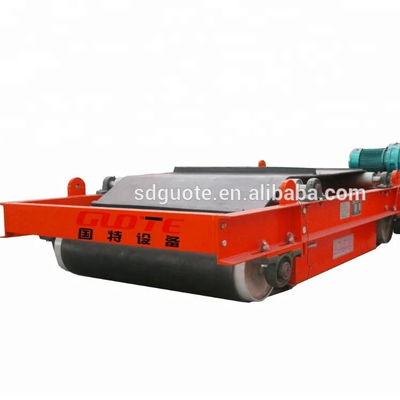 Selbstreinigende Eisenseparatorplatte mit aufgehängtem Förderband 60-72 MT Magnetische Festigkeit 1.5