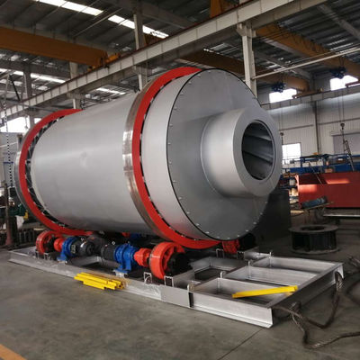 5000 KG SS304 Siliziumsand Triple Pass Dreizylinder Drehtrommel Trockner Trocknungsmaschine