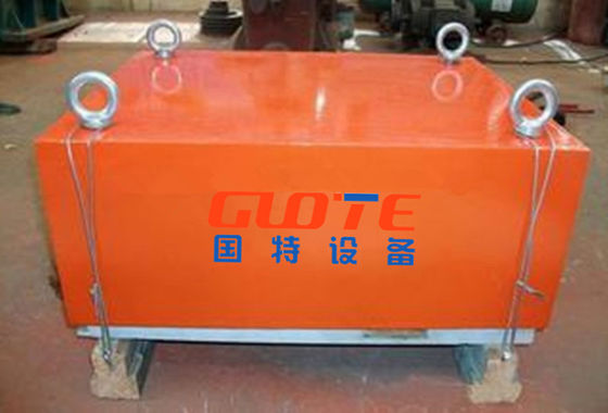 600*450*280mm Abmessung L*W*H Permanent Magnet Hanging Magnetic Separator für Förderband
