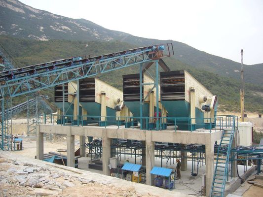 Hochkapazitäts-Rotationsschirm mit 10-245 t/h Erz mit 3-150 mm Maschengröße