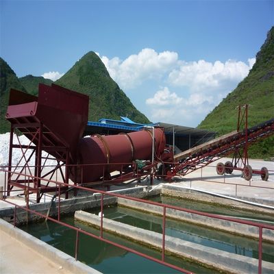 GXK-Roller-Sandwascher Quarz-Bergbaudrommel Rotationsschrubber für den motorbetriebenen Betrieb