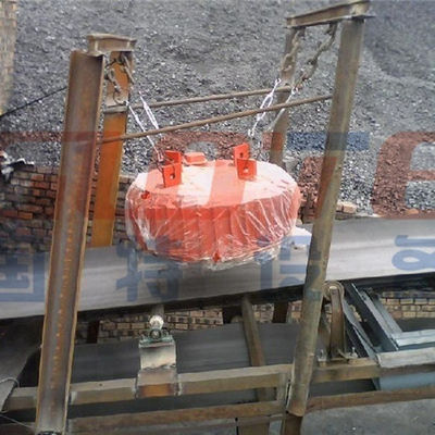 Baustoffgeschäfte Förderband RCDB N52 Magnetentyp Elektromagnetischer Eisentrennstoff