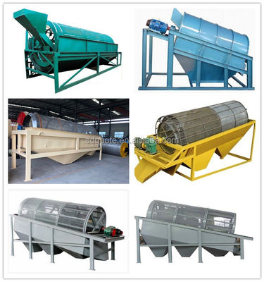 Sehr kleines Gold oder Sand Kies Trommel Bildschirm glatt Betrieb 220/380v und Zustand