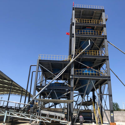 PLC-gesteuerte 50 TPH 100 TPH Sandspülmaschine Waschprozessanlage für Silikonsandbrucher