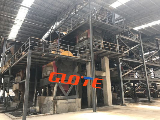 Quarzstein-Glas-Sandmachmaschine Produktionslinie mit Edelstahlmaterial