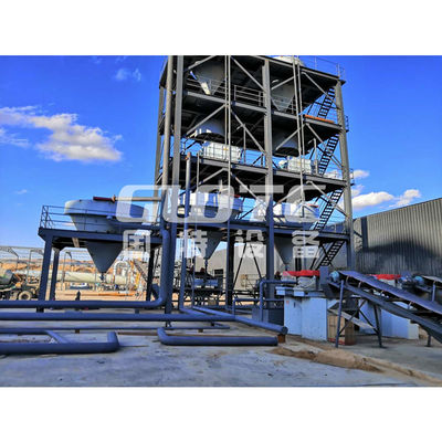 Ausrüstung für den Silikonsandbergbau Gebrauchtwaschmaschine mit 10-200 Tonnen Kapazität pro Stunde