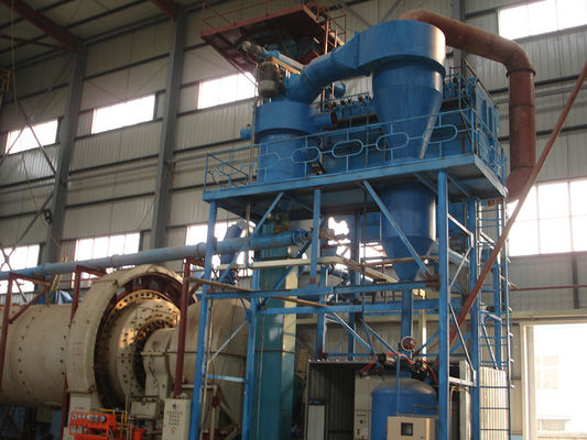 15 380 kW Zyklon- und Luftklassifikator für Mineralpulverfeinheit d97 3 150 Mikron