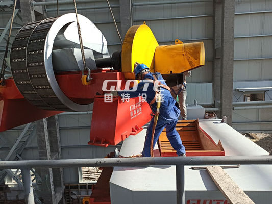 Energiebergbau Verarbeitung von Nichteisenmineralien HGMS Pulsationsmagnetischer Separator mit hohem Abhang