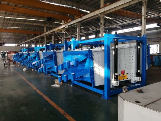Hochpräzisionspulver automatischer quadratischer Schwing-Vibrationsschirm für eine genaue Screening