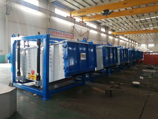 Hochpräzisionspulver automatischer quadratischer Schwing-Vibrationsschirm für eine genaue Screening