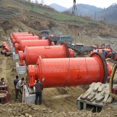 Profibergbaugeräte Kugelmühle für Golderz Zink Kupfer Auslaugen Schleifwerk