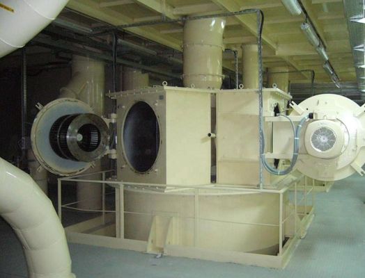 220V/380V Spannungs-Mehrrotor-Industrial Cyclone-Lufttrennscheiber für die Ultraschalltrennung