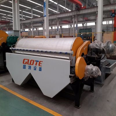 Bergbaumaschinen Schwarzes Gold Mangan Eisen Kupfer Erz Nasentyp Trommel Magnetische Trennmaschine 350 KG