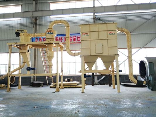 2.18-2.6 kpa Bläser Luftdruck Industriequarz Sand Luftklassifikator mit Kugelmühle