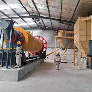 Einfache Installation und Wartung von Laborquarz Sandkugel Mühle mit 5-12m Länge