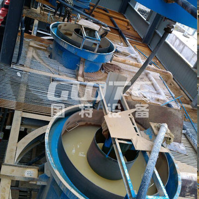 Bergbau-Partikeltrennung Feuchtsilikonsandverarbeitungsmaschine zum Größen- und Waschen