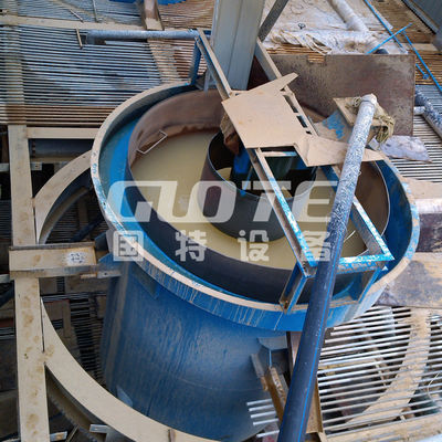 500 KG Hydrosizer Nass-Vibrationsbildschirm Sand-Klassifikator Kreisform