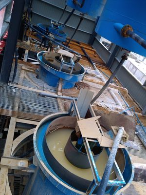 500 KG Hydrosizer Nass-Vibrationsbildschirm Sand-Klassifikator Kreisform