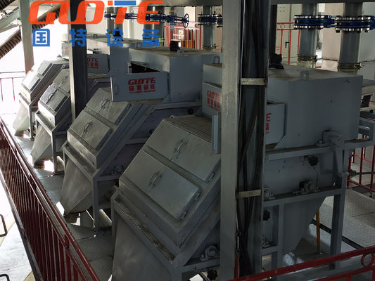 Anleitung der Installation Vertikaler Schacht Schlagschleuder 8000 kg Gewicht für Bauschrott