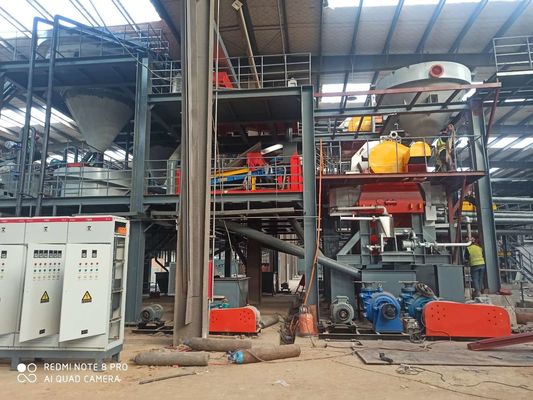 Hochleistungs-Silicium-Sand-Produktionslinie und Frac-Sandwaschanlage