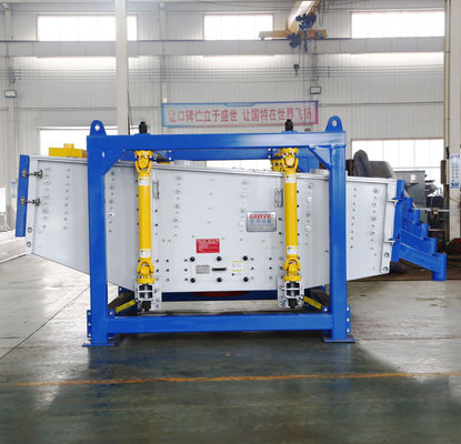 Erztrennung 4 Deck Vibrationsschirm mit Selbstreinigung und langlebigem Sieben