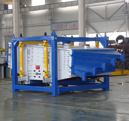 Erztrennung 4 Deck Vibrationsschirm mit Selbstreinigung und langlebigem Sieben