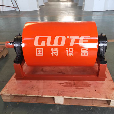 1200-5000 Gauss Trockener Drehmagnetischer Permanentseparator Trommelrolle für Gürtelförderer