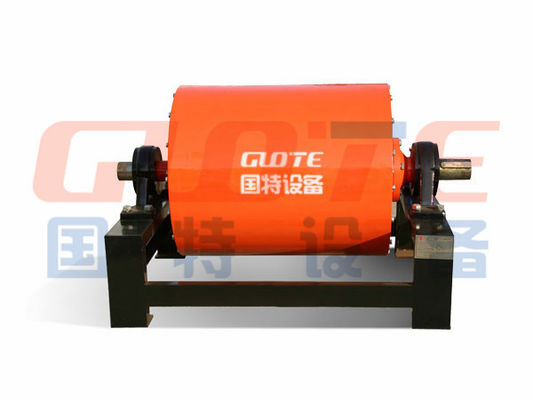 1200-5000 Gauss Trockener Drehmagnetischer Permanentseparator Trommelrolle für Gürtelförderer