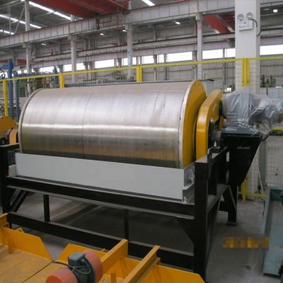 Trommelmineralseparator Feuchtmagnetseparator für die Video-Ausgangsinspektion im Energiebergbau