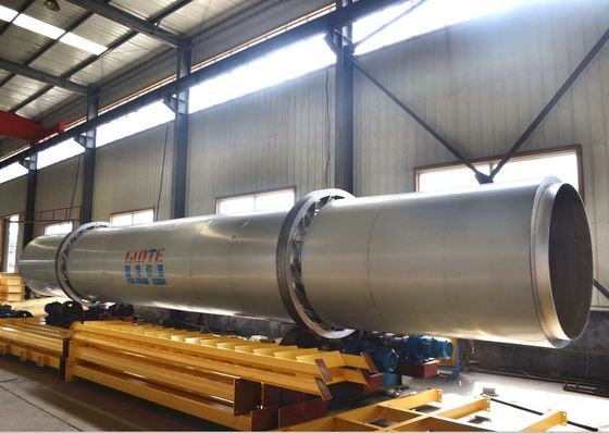 SUS304L Rotationstrockner mit 3 Trommeln für eine lange Lebensdauer in der Energiebergbauindustrie