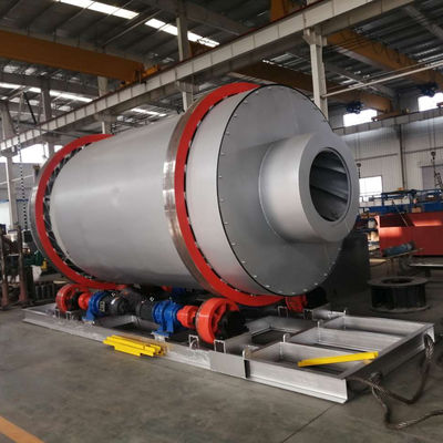Gasheizungs-Sand-Drei-Rotations-Trommel-Trockner für 20-40mm-Granulare und Pulver-Materialien