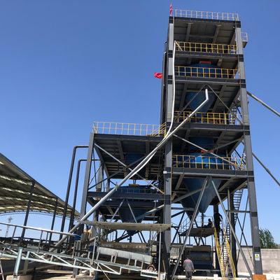 Hocheffiziente Sandspülanlage für die Verarbeitung von Silikonsand aus Glas