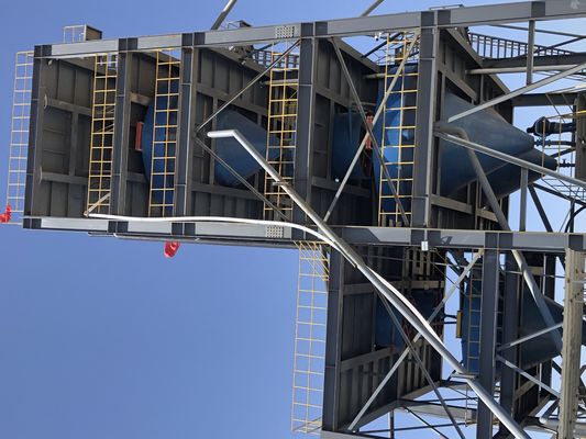 Hocheffiziente Sandspülanlage für die Verarbeitung von Silikonsand aus Glas