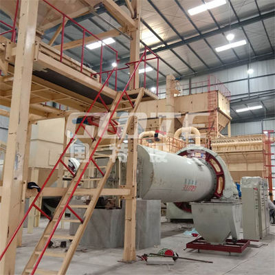 Länge 5-12 m Kugelmühle mit hoher Kapazität für Quarzsand 325 Mesh 1-50T/H Kapazität