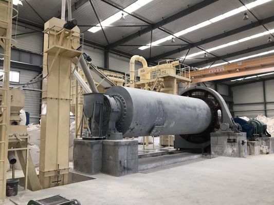 Länge 5-12 m Kugelmühle mit hoher Kapazität für Quarzsand 325 Mesh 1-50T/H Kapazität