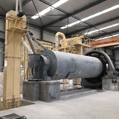 Schlanke Betrieb Sand Power Schleifkugelmühle Maschine mit 98% Kapazität und PLC-Steuerung