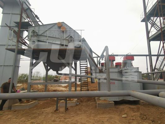 Siliziumsand für die Produktion von Glas Indiens Energiebergbau Quarz Stein Sandmachmaschine