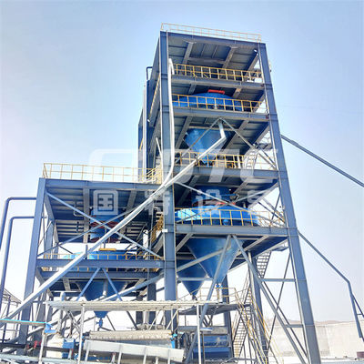 Anlage für die Verarbeitung von Kieselsand für die Waschung und Einstufung von Glassand