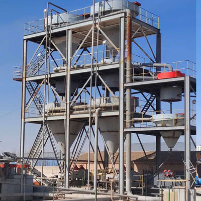 50tph Sandwaschmaschine für Siliziumsand Produktionslinie 1 Jahr Garantie