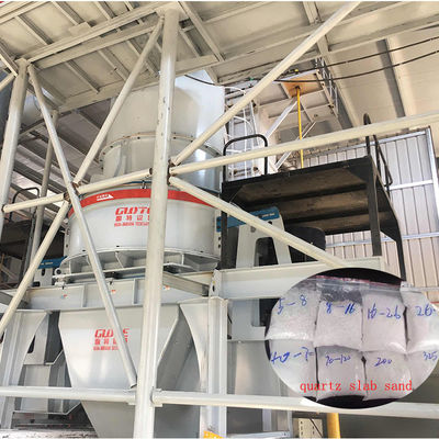 Maschine zur Herstellung von Quarzsand mit hoher Kapazität 35 mm Max-Fütterungsgröße für 4-120 Maschen Siliziumsand