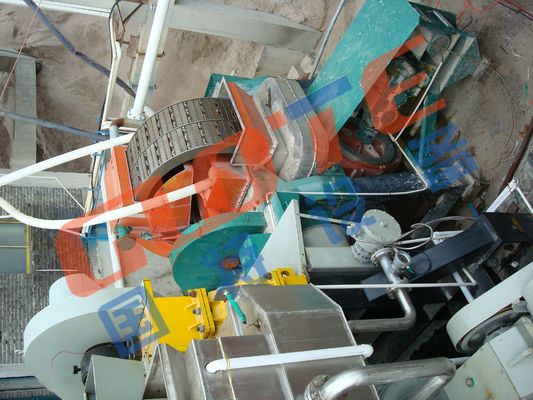 Mineralverarbeitung WHIMS Feuchte Magnetseparator mit hoher Intensität für nichtmetallische Materialien