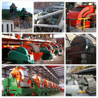 30-200 TPH Kapazität GTLH-200 Magnetseparator mit 1.4-2.2T Hintergrundmagnetfeld