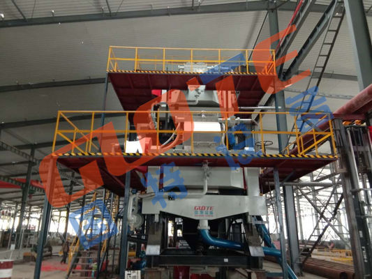 Zuführgröße 0,074-2 mm Feuchte magnetische Hochintensivseparator für Bergbausysteme
