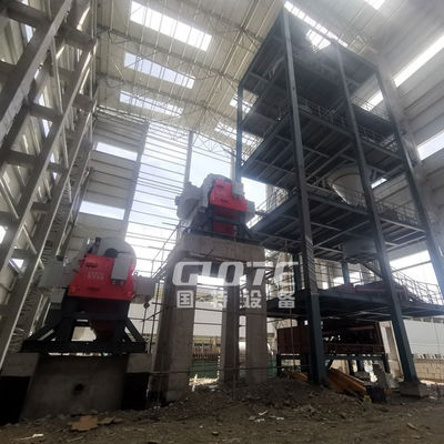 Verbrauchsanlage GUOTE vertikaler Ring Hochverlauf feuchter Magnetseparator für Feldspat