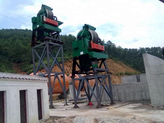 2350 KG Magnetische Trennungsanlage mit hoher Feuchtigkeit für die Trennung von Hematit- und Manganerz