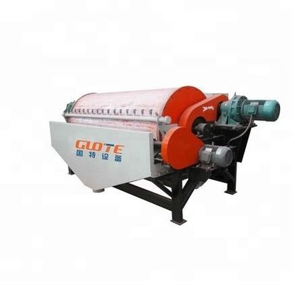 2023 GUOTE Semi-Counter-Current Wet Permanent Magnetic Drum Separator 400*600mm Zylindergröße