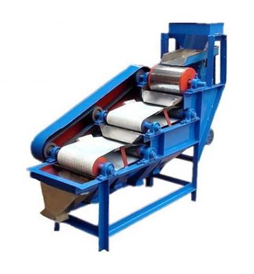 Maschine zur Entfernung von Eisen aus nichtmetallischen Mineralien mit Magnetroller-Scheider für seltene Erden