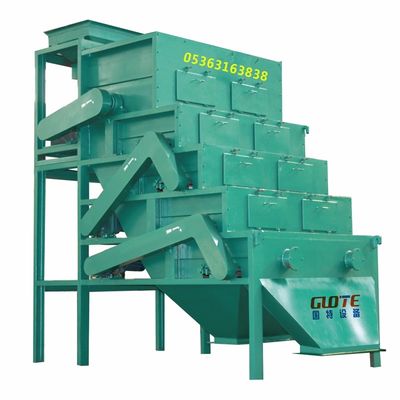 Maschine zur Entfernung von Eisen aus nichtmetallischen Mineralien mit Magnetroller-Scheider für seltene Erden