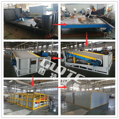 3600 KG Feuchtgürtel Seltene Erden Permanente Hochintensitätsmagnetische Trennmaschine für verschiedene Modelle